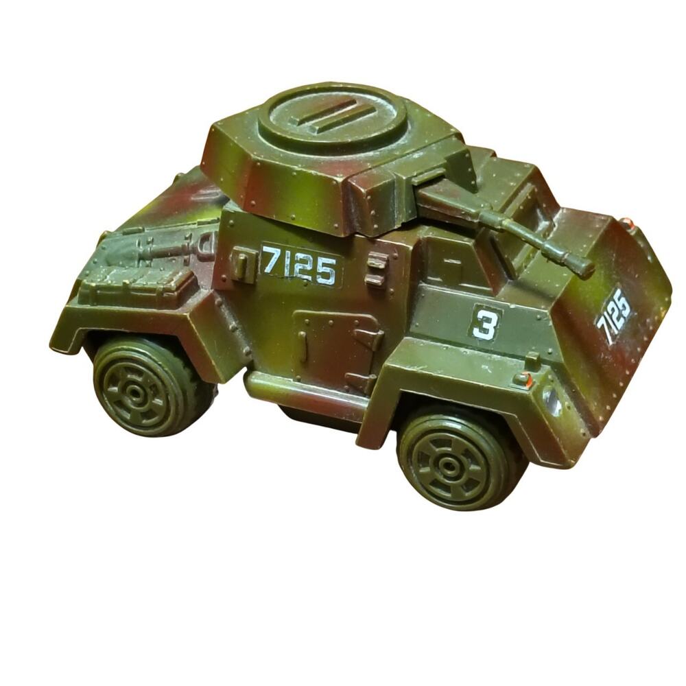Vintage Ideal 1974 Camo Mighty Mo Military Tank #7125